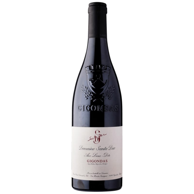 Domaine Santa Duc Aux Lieux Dits Gigondas 2016 Front Bottle Shot