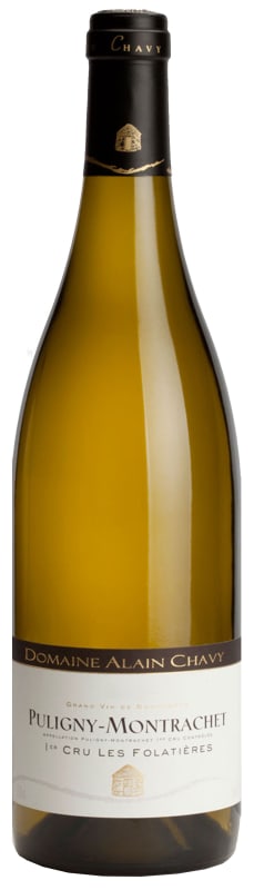 Alain Chavy Puligny-Montrachet Les Champs Gains Premier Cru 2023 Front Bottle Shot