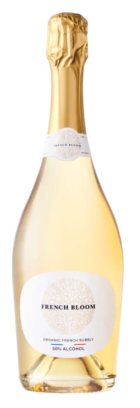 French Bloom Le Blanc Organic Bubbly (Non-Alcoholic) Front Bottle Shot