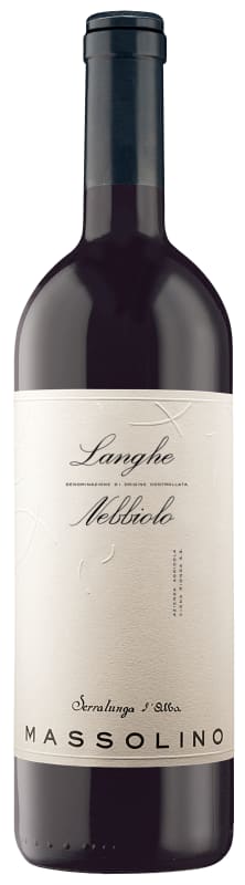 Massolino Langhe Nebbiolo 2014 Front Bottle Shot