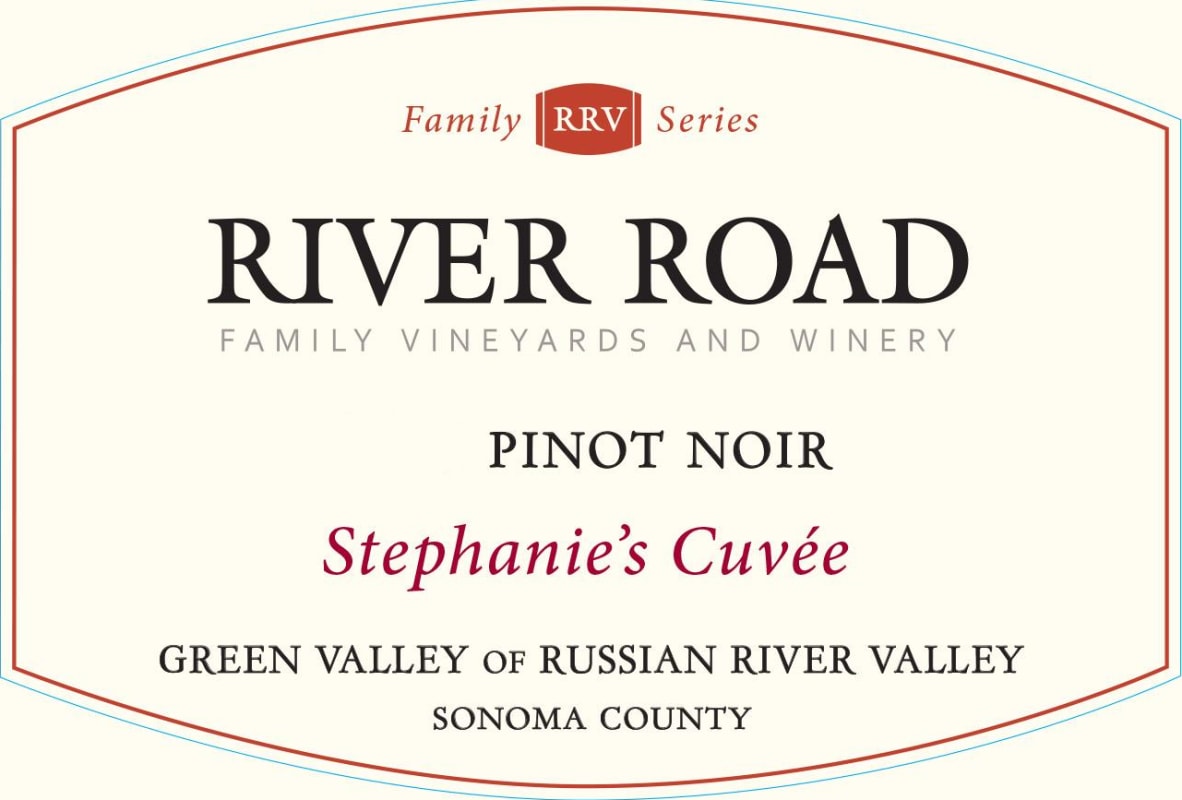 River Road Vineyards Stephanie's Cuvee Pinot Noir 2016 Front Label