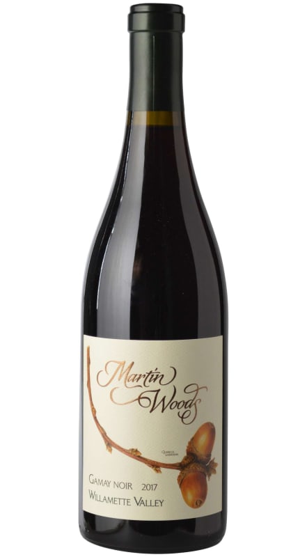 Martin Woods Gamay 2017 Front Bottle Shot