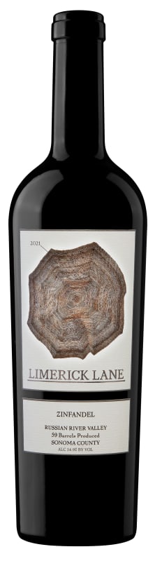 Limerick Lane Russian River Zinfandel 2021 Front Bottle Shot