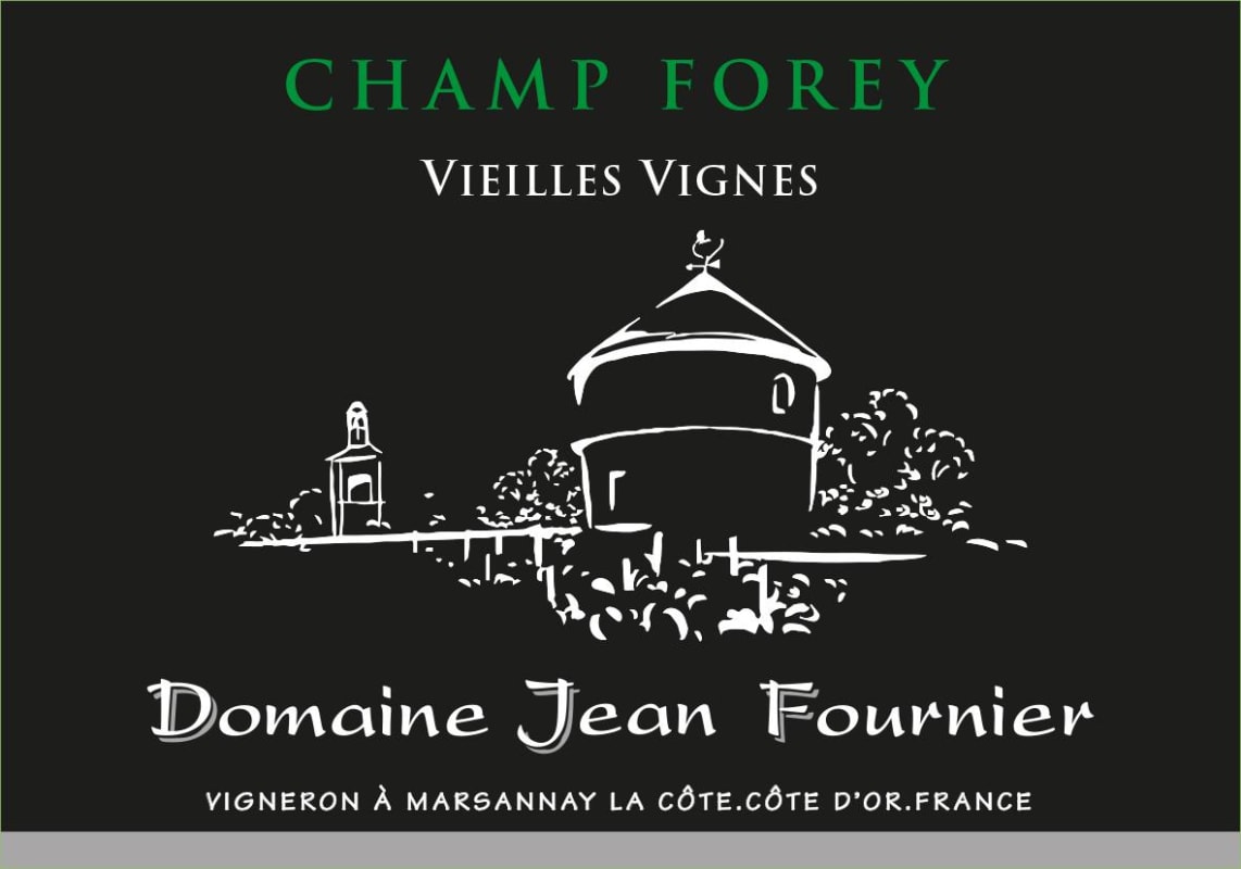Jean Fournier Champ Forey Aligote 2018 Front Label