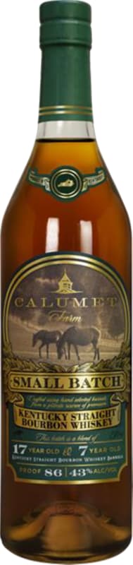 Calumet Farm　17年& 7年 Small Batch 　バーボン Calumet Farm Small Batch 17 & 7 Years Old Kentucky Straight