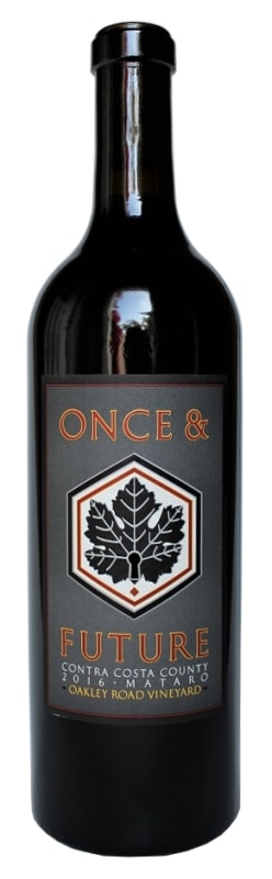 Once & Future Oakley Road Vineyard Mataro 2016 Front Bottle Shot