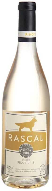 Great Oregon Wine Co. Rascal Pinot Gris 2019 Front Bottle Shot