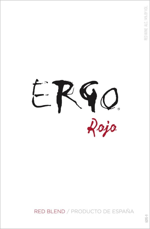 Martin Codax Ergo Rojo 2015 Front Label