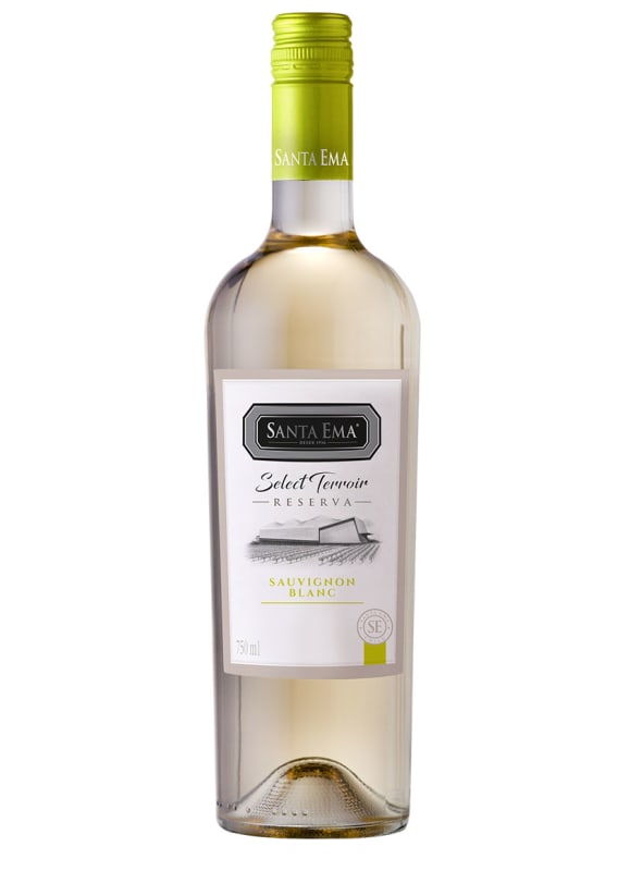 Santa Ema Select Terroir Sauvignon Blanc 2019 Front Bottle Shot
