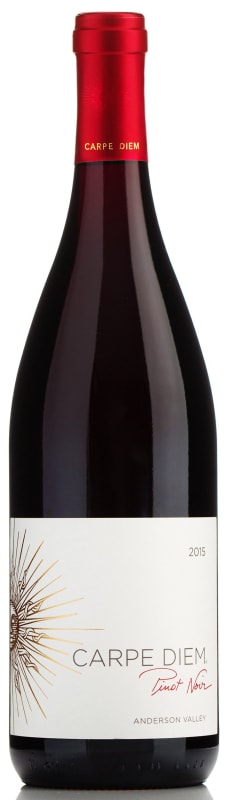 Carpe Diem Pinot Noir 2015 Front Bottle Shot