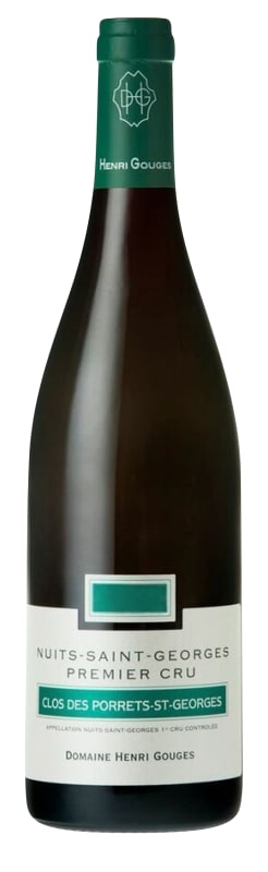 Domaine Henri Gouges Nuits-St-Georges Clos des Porrets St. Georges Premier Cru 2023 Front Bottle Shot
