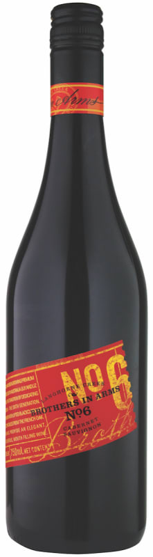 Brothers in Arms No. 6 Cabernet Sauvignon 2016 Front Bottle Shot