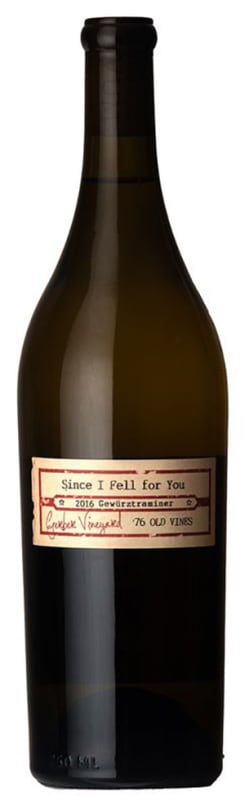 Big Salt Since I Fell For You Gewurztraminer 2016 Front Bottle Shot