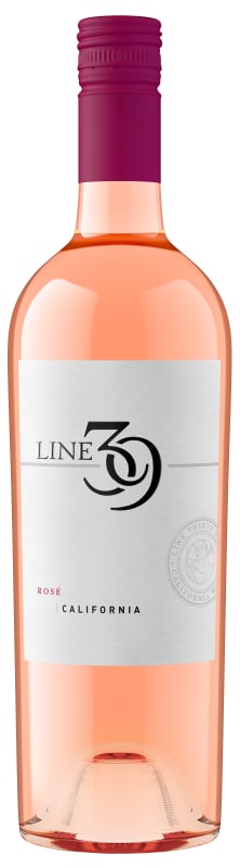 Line 39 Rose 2022 Front Bottle Shot