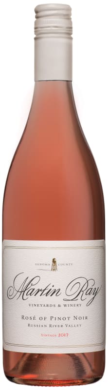 Martin Ray Rose of Pinot Noir 2017 Front Bottle Shot