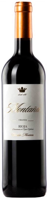 Familia Montana Rioja Crianza 2014 Front Bottle Shot