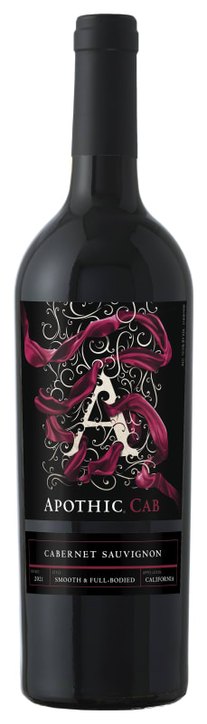 Apothic Cabernet Sauvignon 2021 Front Bottle Shot