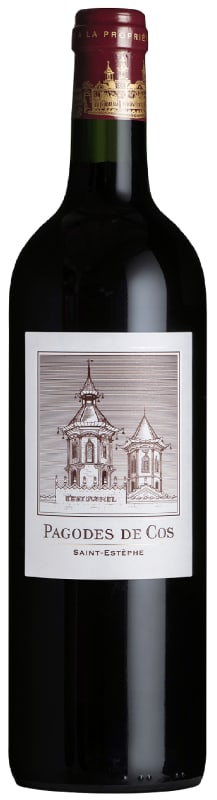 Chateau Cos d'Estournel Pagodes de Cos 2018 Front Bottle Shot