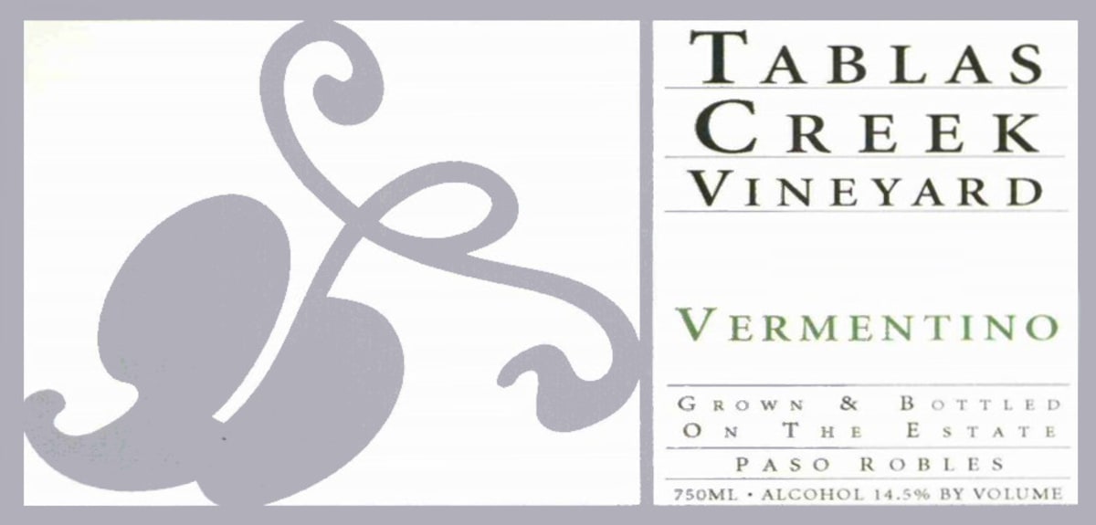 Tablas Creek Vermentino 2008 Front Label