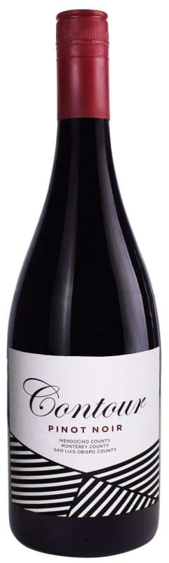 Contour Pinot Noir 2018 Front Bottle Shot