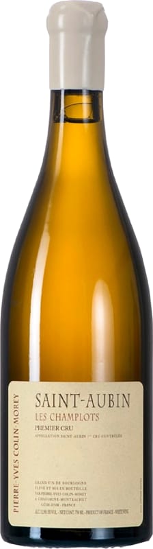 Pierre-Yves Colin-Morey Saint-Aubin Les Champlots Premier Cru 2021 Front Bottle Shot