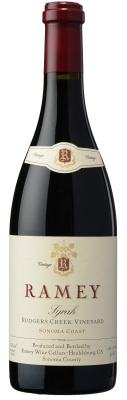 Ramey Rodgers Creek Vineyard Syrah 2015 Front Bottle Shot