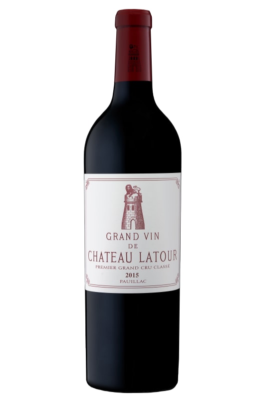 Chateau Latour (1 Bottle in OWC) 2015 Front Bottle Shot