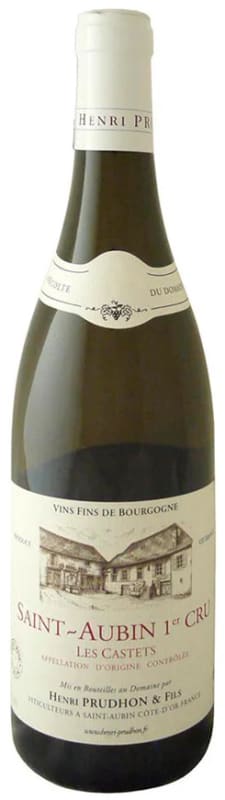 Domaine Henri Prudhon Saint-Aubin Les Castets Premier Cru 2023 Front Bottle Shot