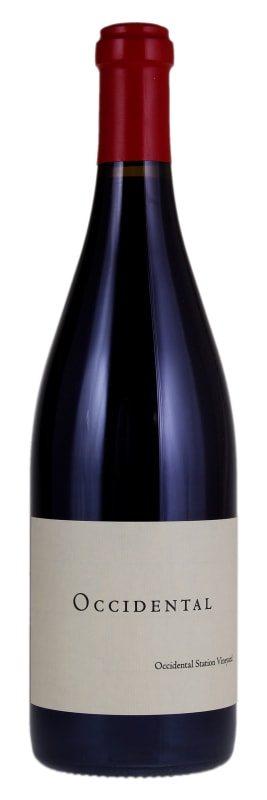 Occidental Occidental Station Vineyard Pinot Noir 2020 Front Bottle Shot
