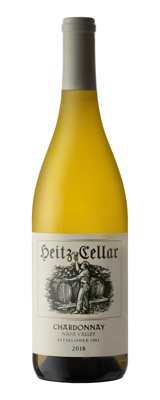 Heitz Cellar Chardonnay 2018 Front Bottle Shot