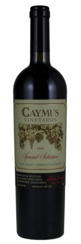 Caymus Special Selection Cabernet Sauvignon 2006 Front Bottle Shot