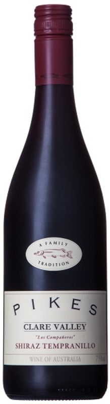 Pikes Los Companeros Shiraz-Tempranillo 2012 Front Bottle Shot
