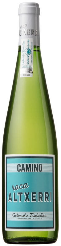 Camino Roca Altxerri Txakoli 2017 Front Bottle Shot