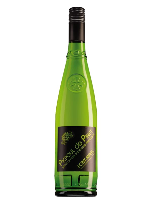 Domaine Font-Mars Picpoul de Pinet 2018 Front Bottle Shot