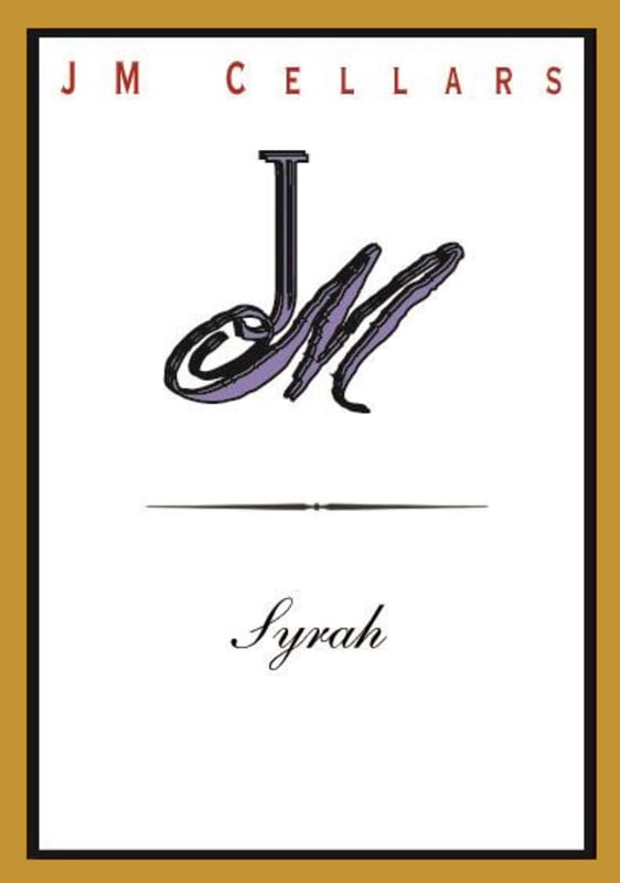 JM Cellars Syrah 2014 Front Label