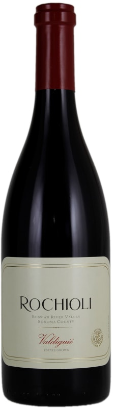 Rochioli Valdiguie 2014 Front Bottle Shot