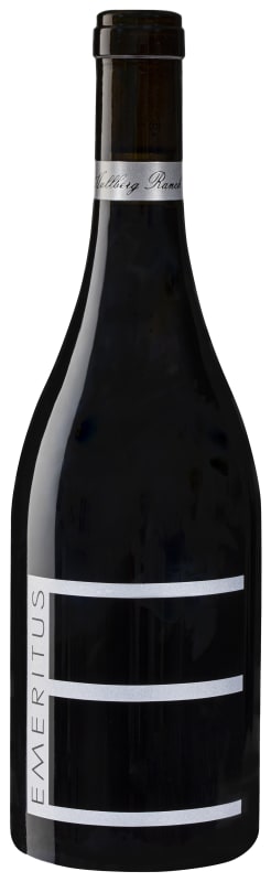 Emeritus Hallberg Ranch Pinot Noir 2021 Front Bottle Shot