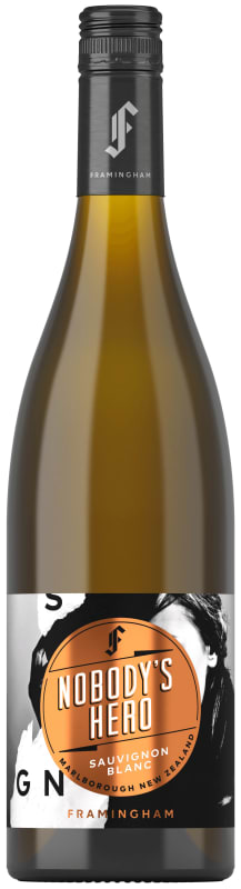 Nobody’s Hero Sauvignon Blanc 2017 Front Bottle Shot