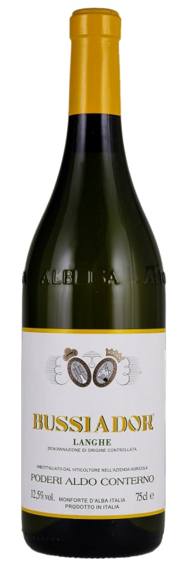 Aldo Conterno Bussiador Chardonnay 2022 Front Bottle Shot