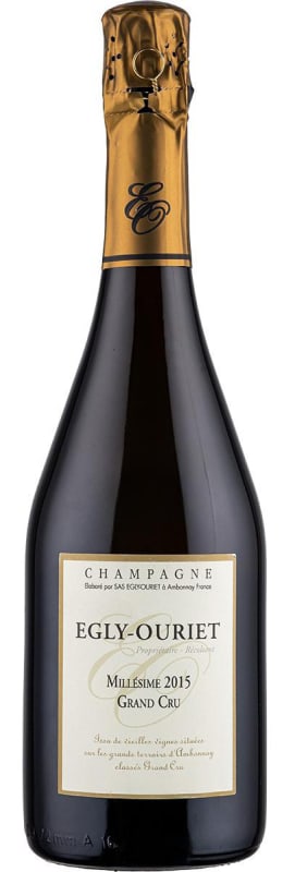 Egly-Ouriet Grand Cru Brut Millesime 2015 Front Bottle Shot