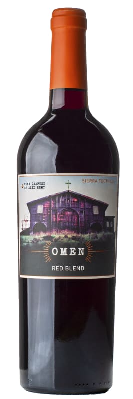 Omen Red Blend 2021 Front Bottle Shot