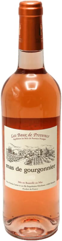 Mas de Gourgonnier Les Baux de Provence Rose 2021 Front Bottle Shot