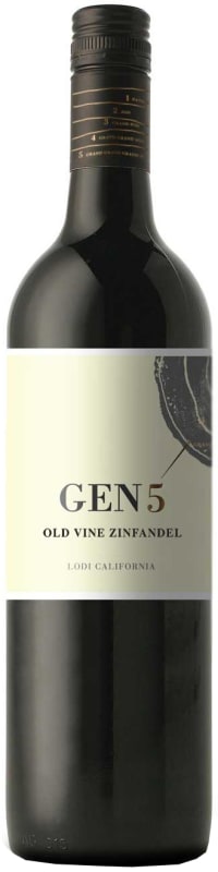 GEN5 Old Vine Zinfandel 2011 Front Bottle Shot