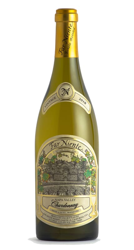 Far Niente Chardonnay 2018 Front Bottle Shot