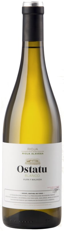 Ostatu Rioja Blanco 2016 Front Bottle Shot