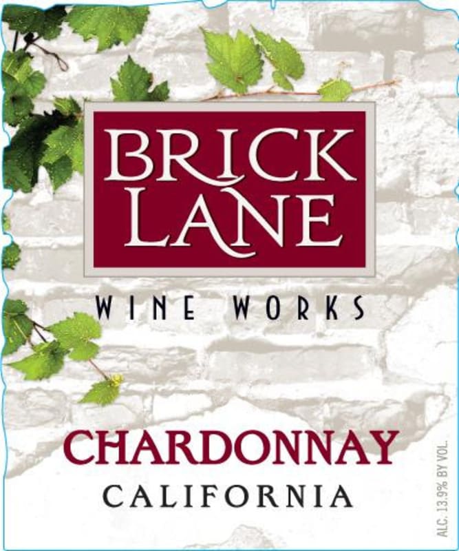 Brick Lane Wine Works 2013 Front Label