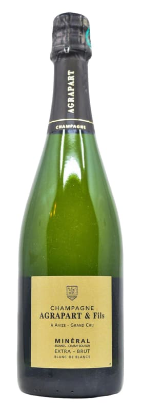 Champagne Agrapart Mineral Extra Brut Grand Cru Blanc de Blancs 2019 Front Bottle Shot