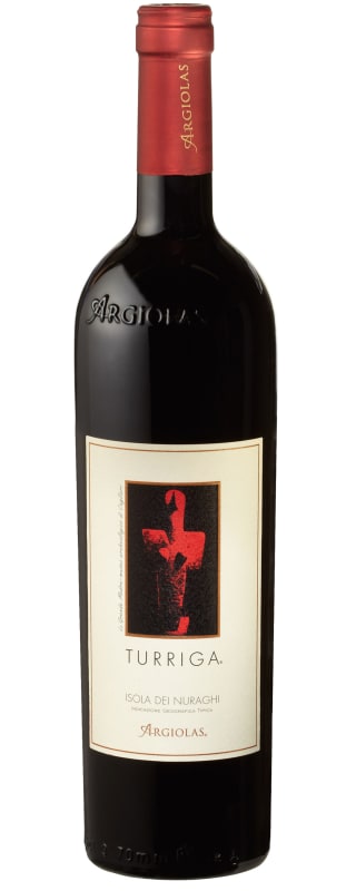 Argiolas Turriga Isola dei Nuraghi 2019 Front Bottle Shot