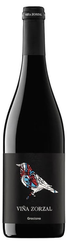Vina Zorzal Graciano 2019 Front Bottle Shot