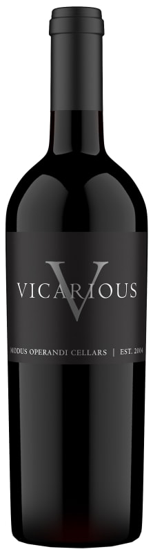 Modus Operandi Cellars Vicarious Red 2013 Front Bottle Shot